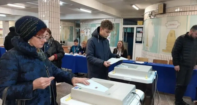 Больше половины жителей Камчатки проголосовали на выборах президента