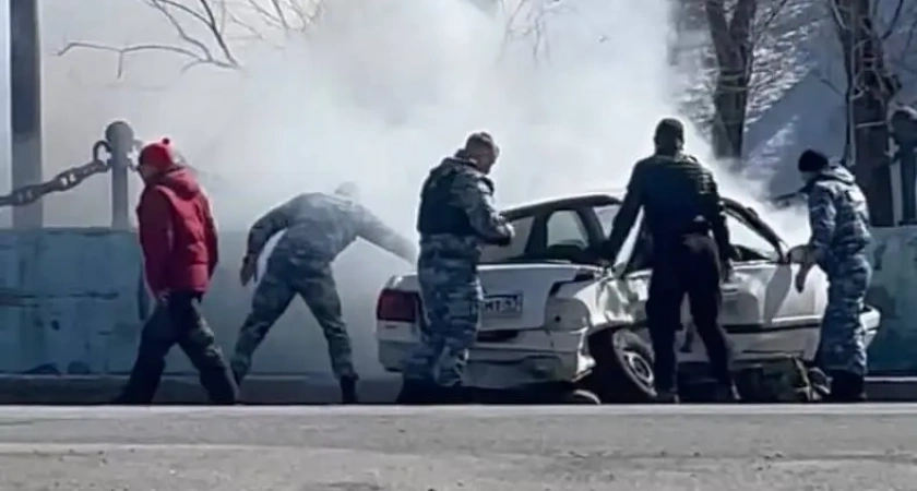 В ГИБДД сообщили подробности аварии на ДОФе в Петропавловске