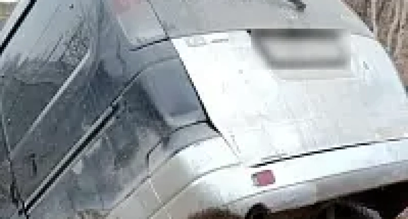 Минивэн с пьяным водителем улетел в кювет на Камчатке