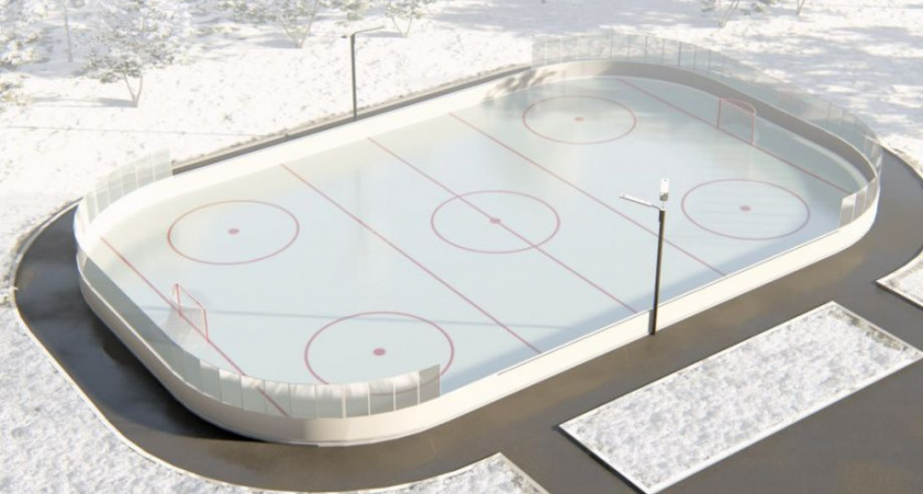 Хоккейная площадка появится в поселке Усть-Камчатского района
