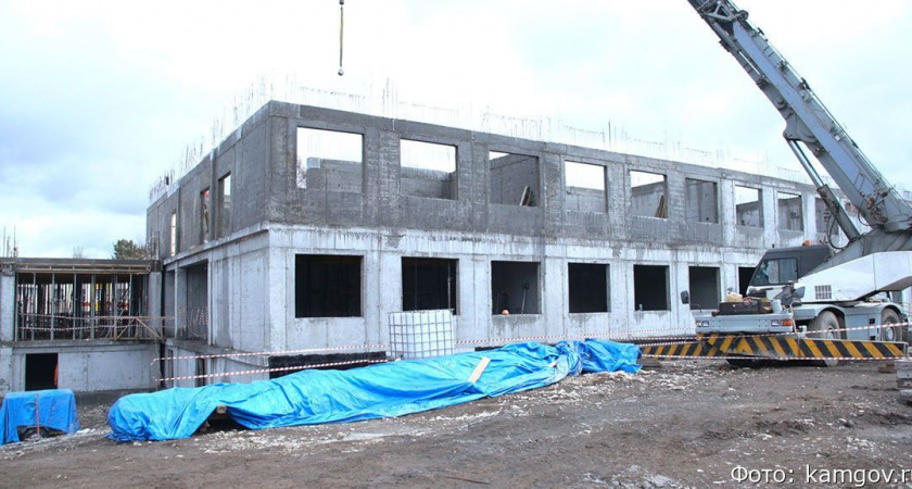 Строительство школы в Елизове идет быстрее, чем предполагалось