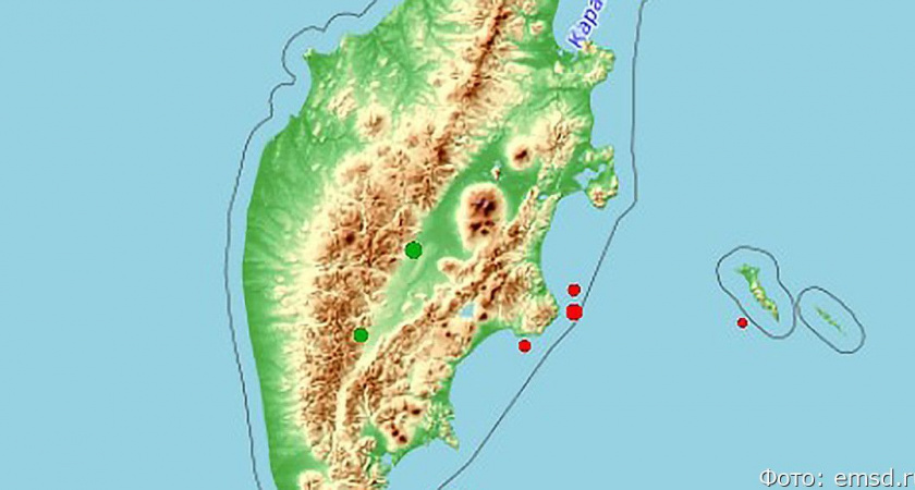 На Камчатке произошло землетрясение магнитудой 3,9 балла