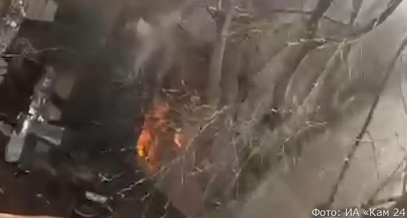 В Петропавловске-Камчатском загорелась еще одна «заброшка»