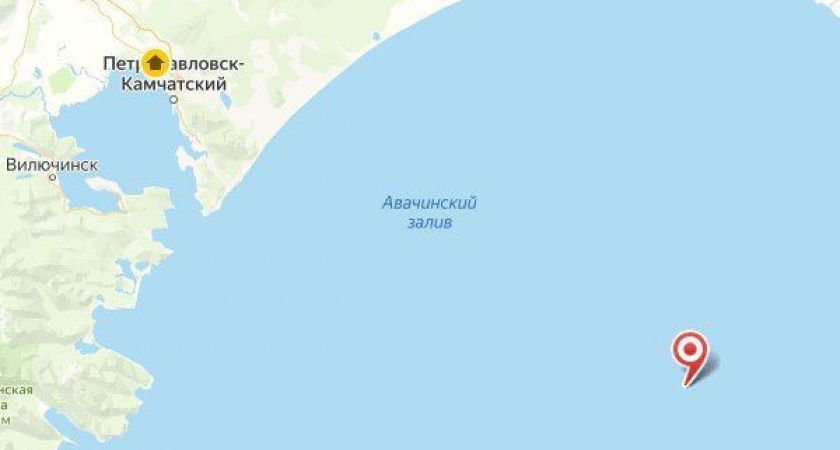 Очередное землетрясение произошло на Камчатке