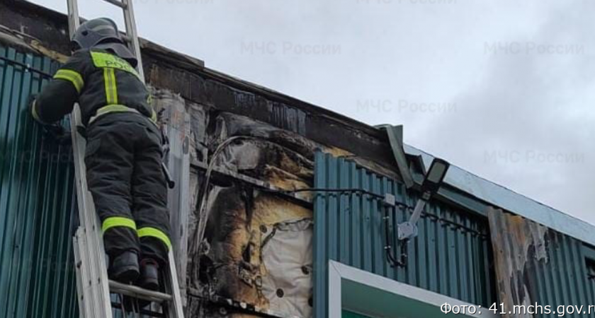 На Камчатке из-за плохой проводки горела столовая детского дома