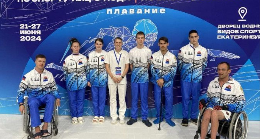 Спорт слепых: Анастасия Широченкова в призовой тройке в соревнованиях по плаванию на кубке России.