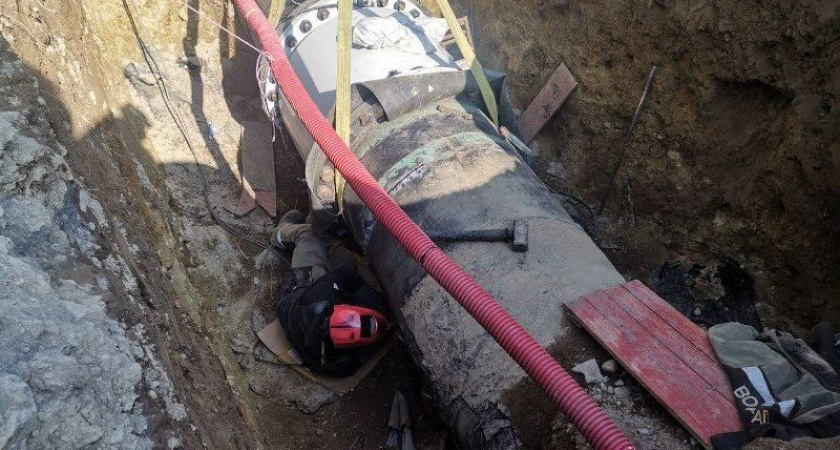 Ультразвуковой расходомер установили на трубопровод, питающий водой Петропавловск