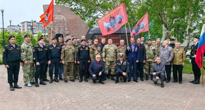 Памятный митинг в честь Дня ветеранов боевых действий состоялся в Петропавловске