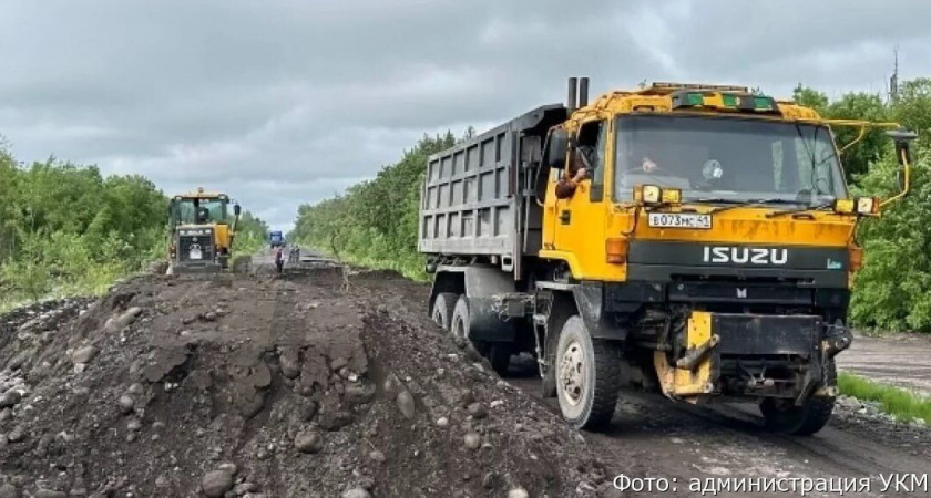 В Усть-Камчатском районе восстановили размытую дорогу