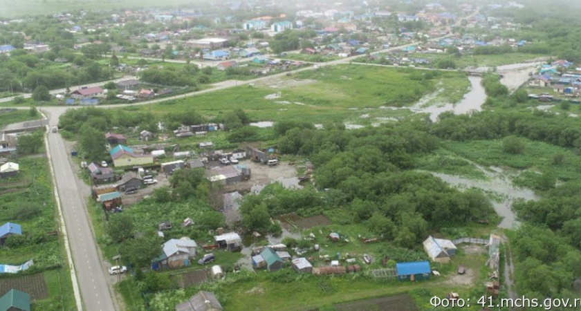 На Камчатке уровень воды в реке Большой Воровской упал почти на 30 сантиметров