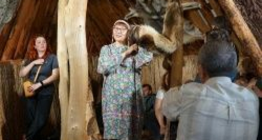 18 июня в библиотеке прошла интерактивная экскурсия с чаепитием в этностиле