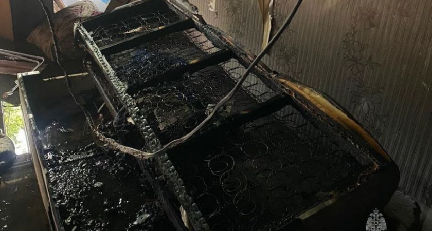 Пожар в трёхкомнатной квартире потушили в Петропавловске