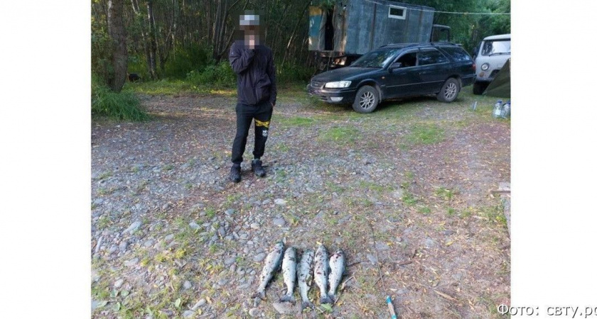 На камчатской реке Авача задержали браконьера с багром