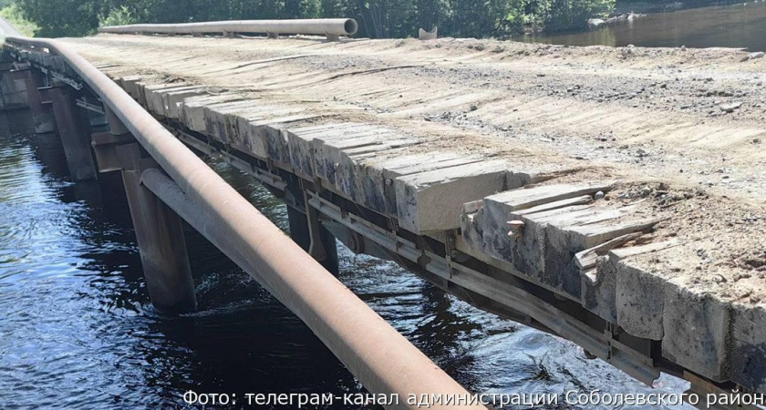 На Камчатке в Соболевском районе из-за ремонта моста ввели ограничения проезда