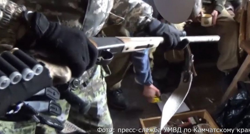 На Камчатке полицейские отобрали у оленевода незаконно приобретенное оружие (видео)