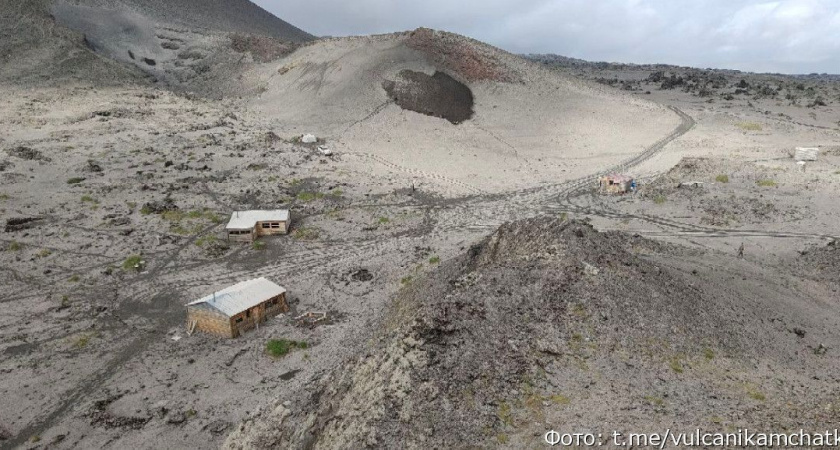 На Камчатке вулканическим пеплом засыпало природный парк