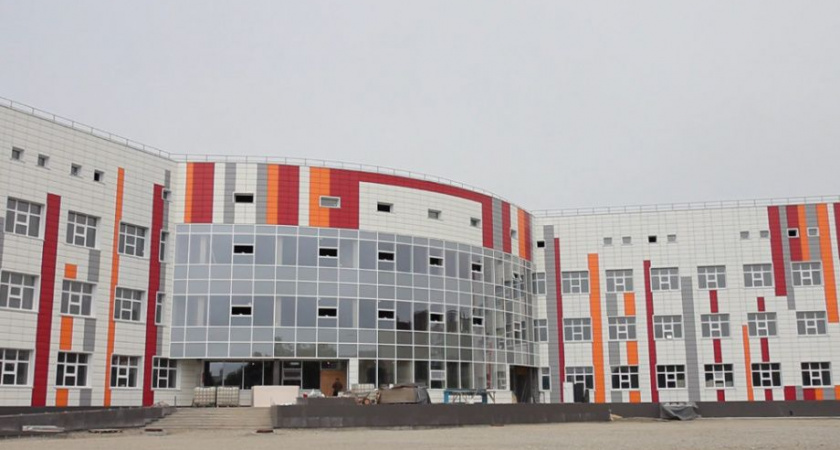 Техническая готовность объекта строительства «Школа № 40» на Камчатке составляет 80%