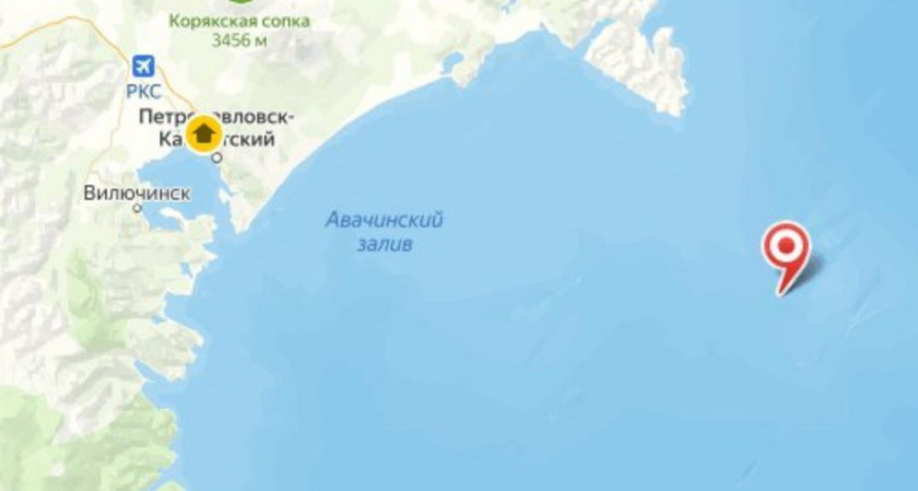 Камчатку недолго, но сильно потрясло