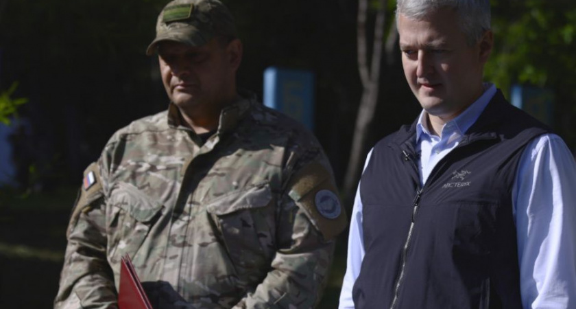 Центр «Воин» в детском лагере «Альбатрос» посетил губернатор Камчатки 