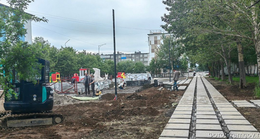 В Петропавловске-Камчатском в сквере Строителей появится новая детская площадка