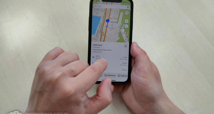 Приложение 2ГИС теперь позволяет следить за передвижением автобусов на Камчатке