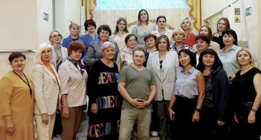 Состоялся показ спектакля "Есенин. Без вранья" для участников Августовской конференции педагогических работников края