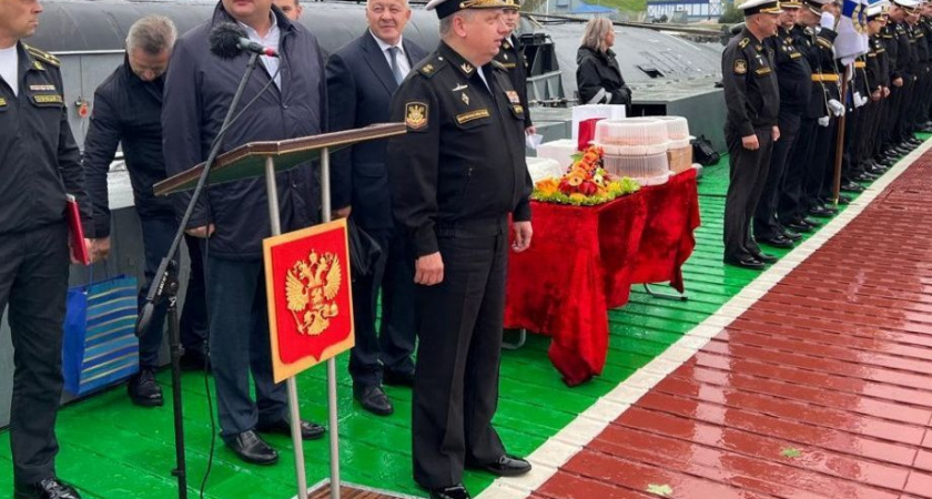 Камчатка встретила моряков подводного крейсера «Генералиссимус Суворов»