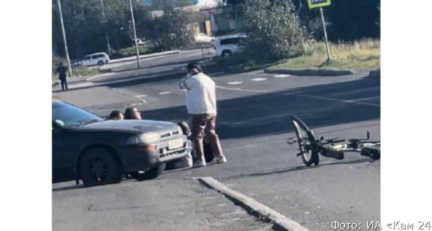 Очевидцы: в Петропавловске-Камчатском сбили велосипедиста