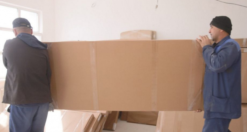 Благоустройство двора школы № 40 завершат на этой неделе в Петропавловске