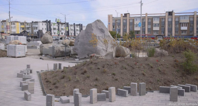 В Петропавловске благоустройство сквера на Войцешека ведется под авторским надзором