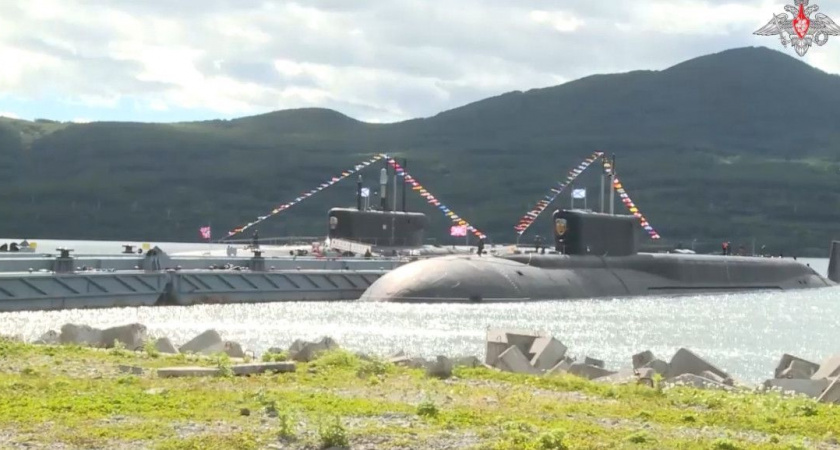 На Камчатке вручили орден Нахимова соединению атомных подводных ракетных крейсеров (видео) 
