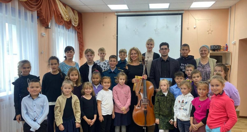 Дуэт "Грани" выступил с концертами в Мильково