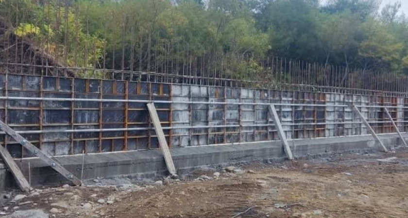 Новое пожарное депо строят в камчатском посёлке Озерновском