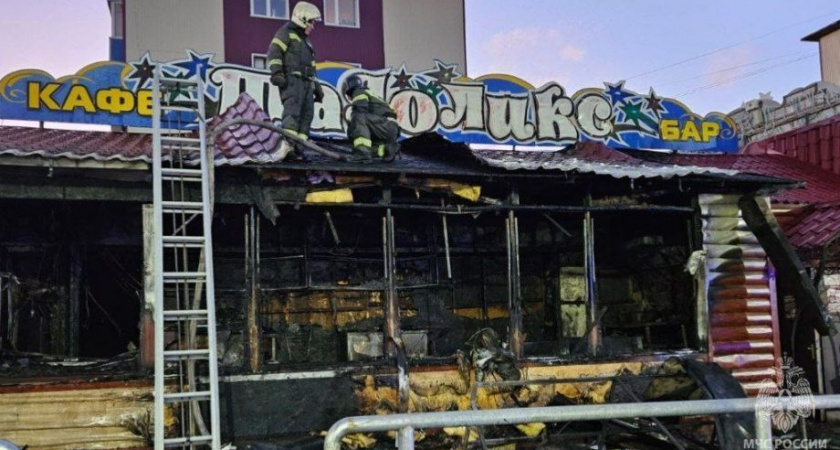 Кафе «Тадоликс» сгорело в столице Камчатки
