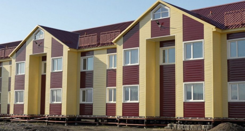 Рабочие приступили к внутренней отделке в строящихся домах в Усть-Камчатском районе