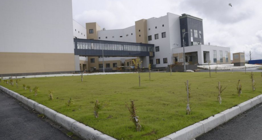  Крупнейший строительный объект на Камчатке - краевая больница, будет сдана в этом году