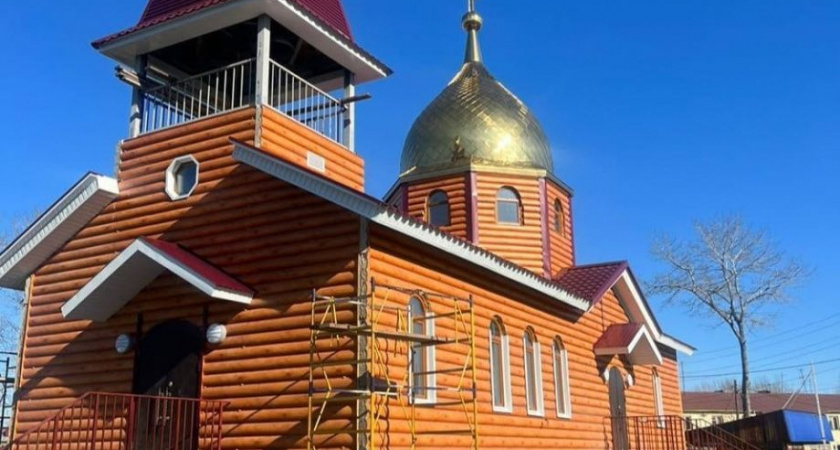 Реконструкция православного храма в селе Мильково на Камчатке продолжается 