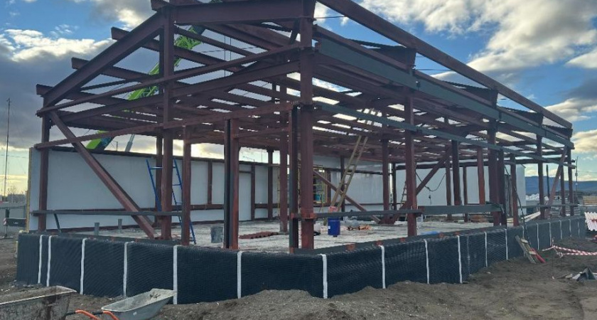 Более 20 % составляет техническая готовность новой Карагинской больницы 