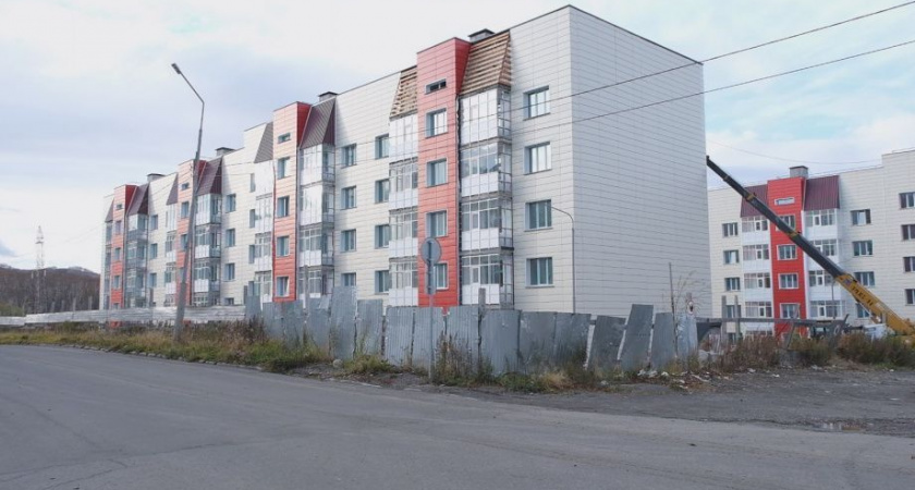 Внутренняя отделка новых многоквартирных домов в Приморском микрорайоне Вилючинска на завершающем этапе