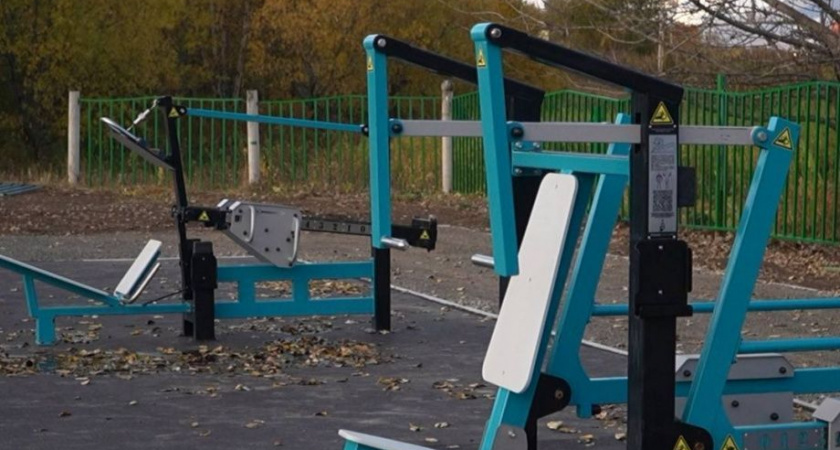 Умная спортивная площадка появилась в поселке Нагорный