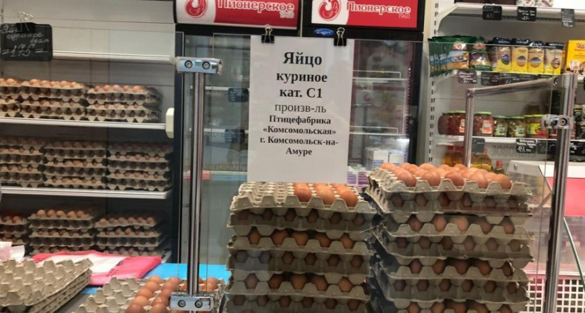 АО «Пионерское» в Петропавловске-Камчатском торгует яйцами иногородней птицефабрики