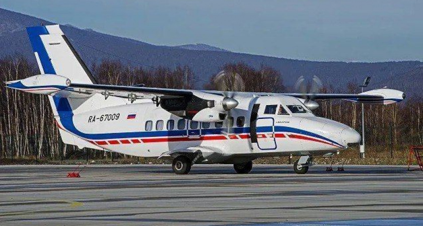 Самолет Камчатского авиапредприятия не долетел до Соболево из-за неубранных шасси