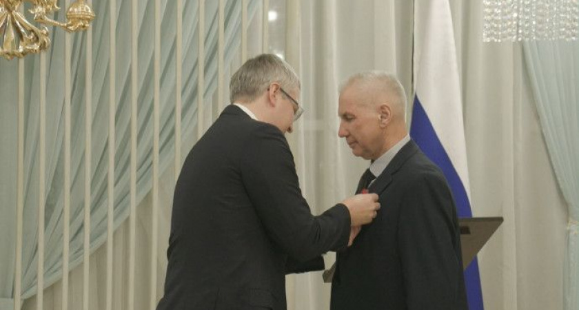 Галию Габдулину вручена медаль ордена «За заслуги перед Отечеством» II степени