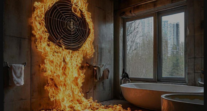 Частный дом в столице Камчатки едва не сгорел из-за неисправной вентиляции