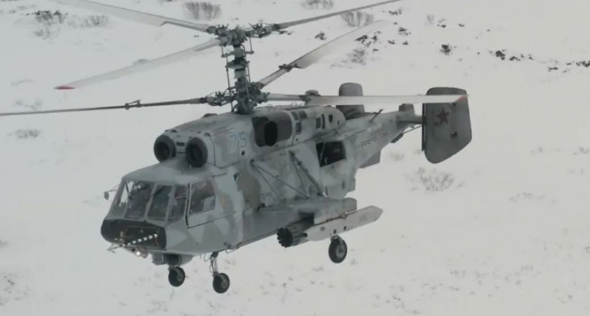 На Камчатке прошли тренировочные полёты ударных вертолётов Ка-29