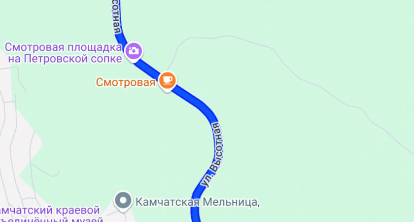 Улицу Высотную в столице Камчатки не закроют до открытия Ленинской