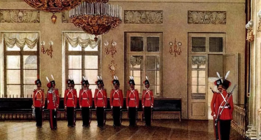 Гвардейцы казачьего полка