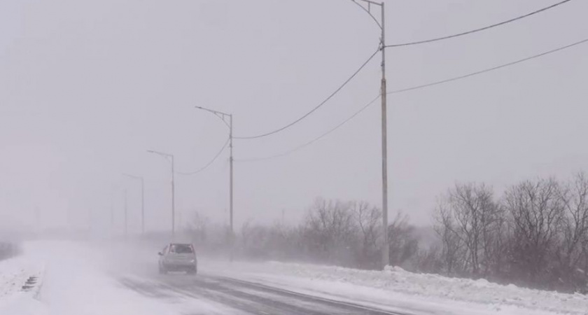 Циклон накрыл Усть-Камчатский округ, принеся сильный ветер и низкие температуры