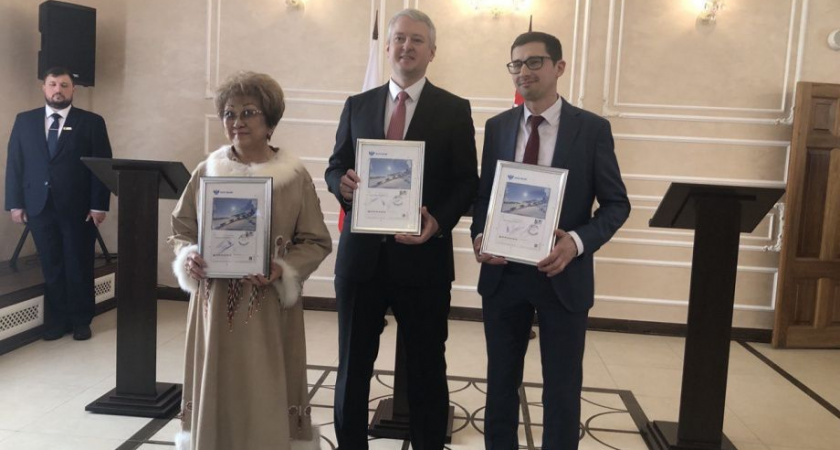 «Берингия» оставляет след на снегу и на почтовых открытках