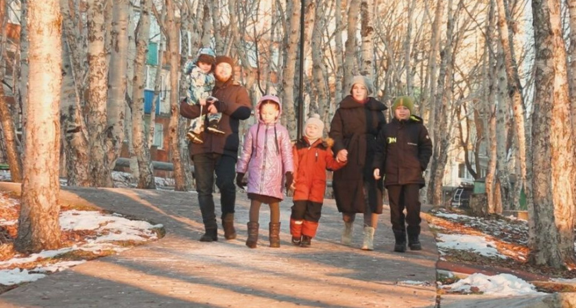 На Камчатке количество многодетных семей увеличилось в 1,7 раза